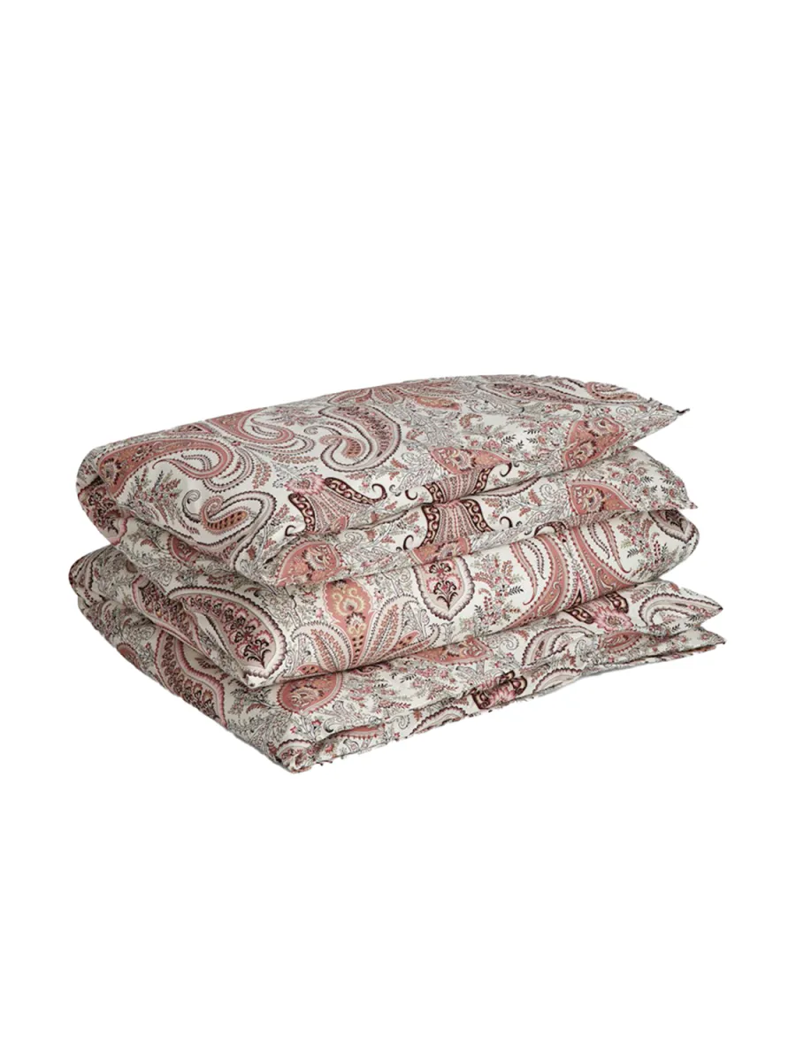 GANT KEY WEST PAISLEY SENGETØY - FADED BRICK
