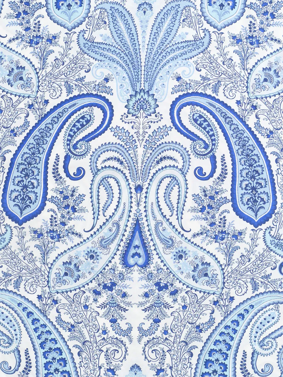 GANT KEY WEST PAISLEY SENGETØY - HYDRANGEA BLUE
