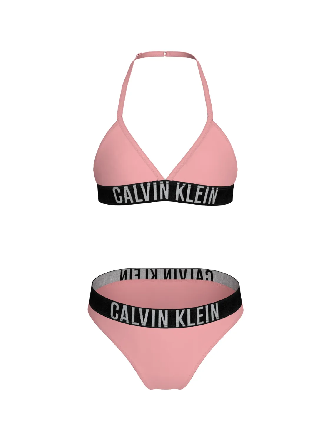 CALVIN KLEIN TRIANGLE BIKINI SET - QUARTZ PINK