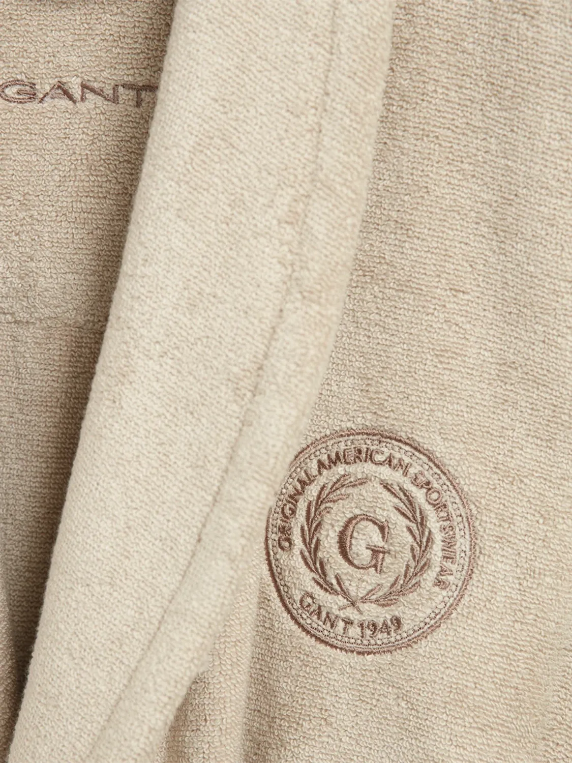 GANT CREST MORGENKÅPE - PUTTY