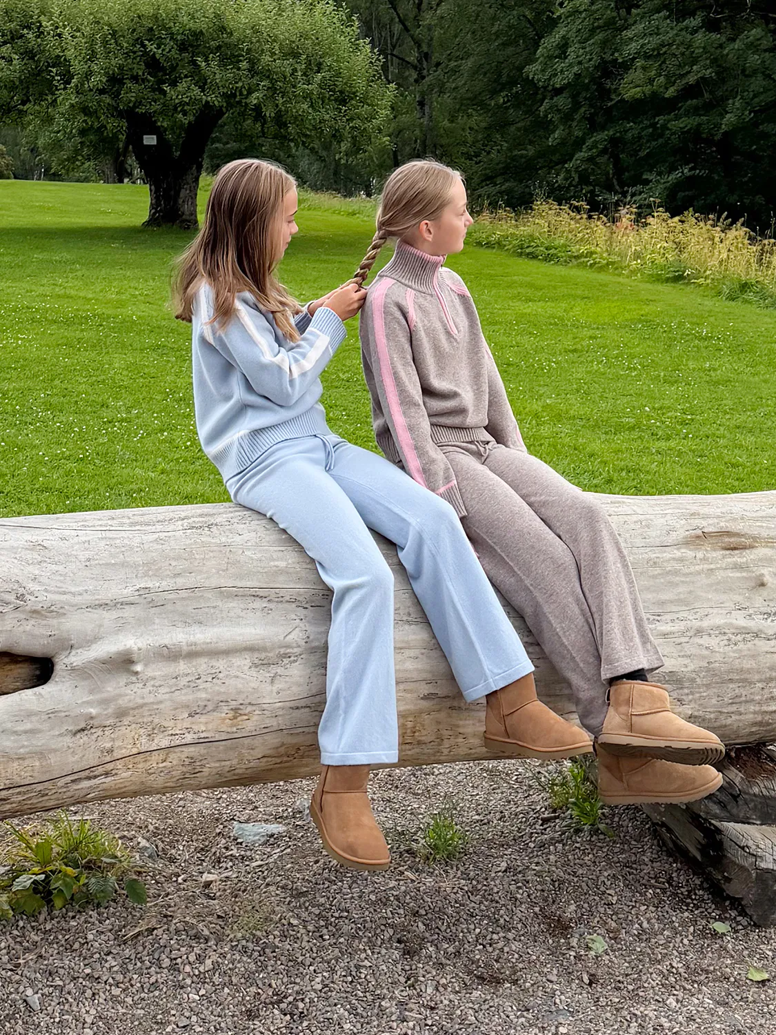 VILJE & VE ESME BUKSE - WARM TAUPE