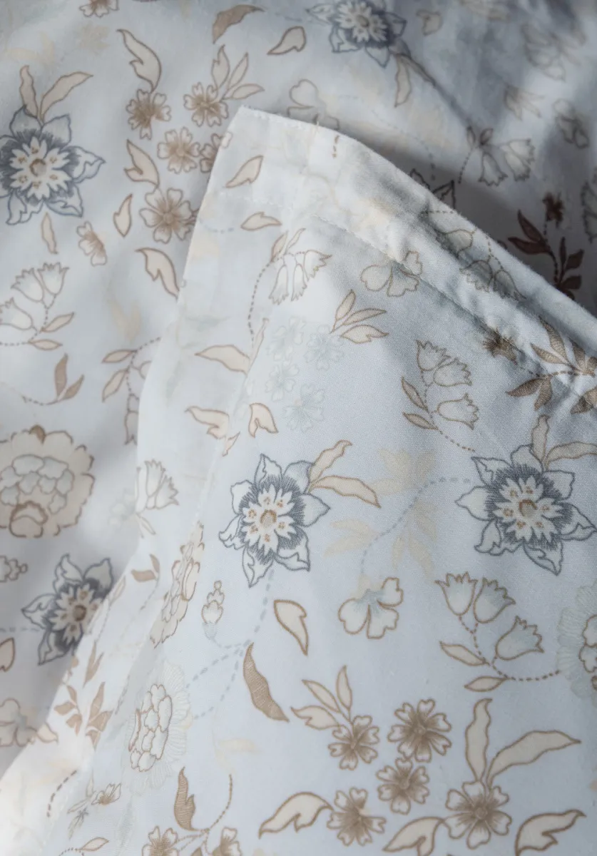 BORÅS COTTON LIVA SENGESETT - BLÅ