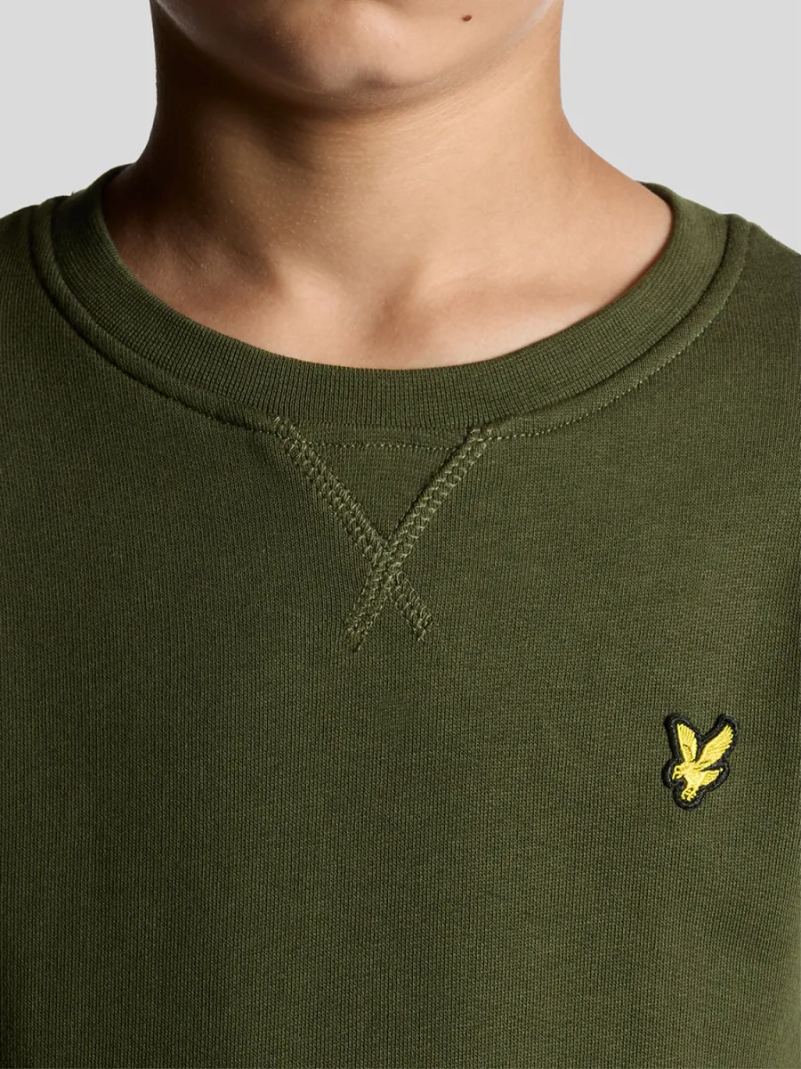 LYLE & SCOTT CREW NECK GENSER - DEEP DEPTHS