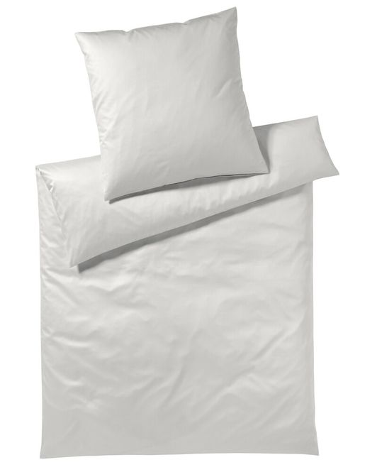 Hovedbilde ELEGANTE SOLID OFFWHITE SENGETØY