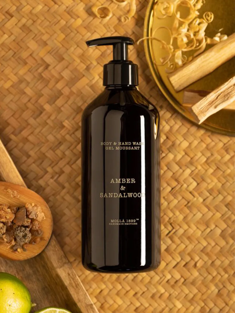 CERERIA MOLLA AMBER OG SANDALWOOD SÅPE