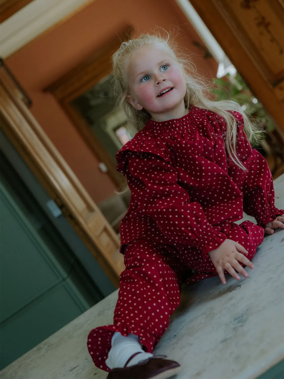 FLIINK DOLLY DOT BUKSE - RØD