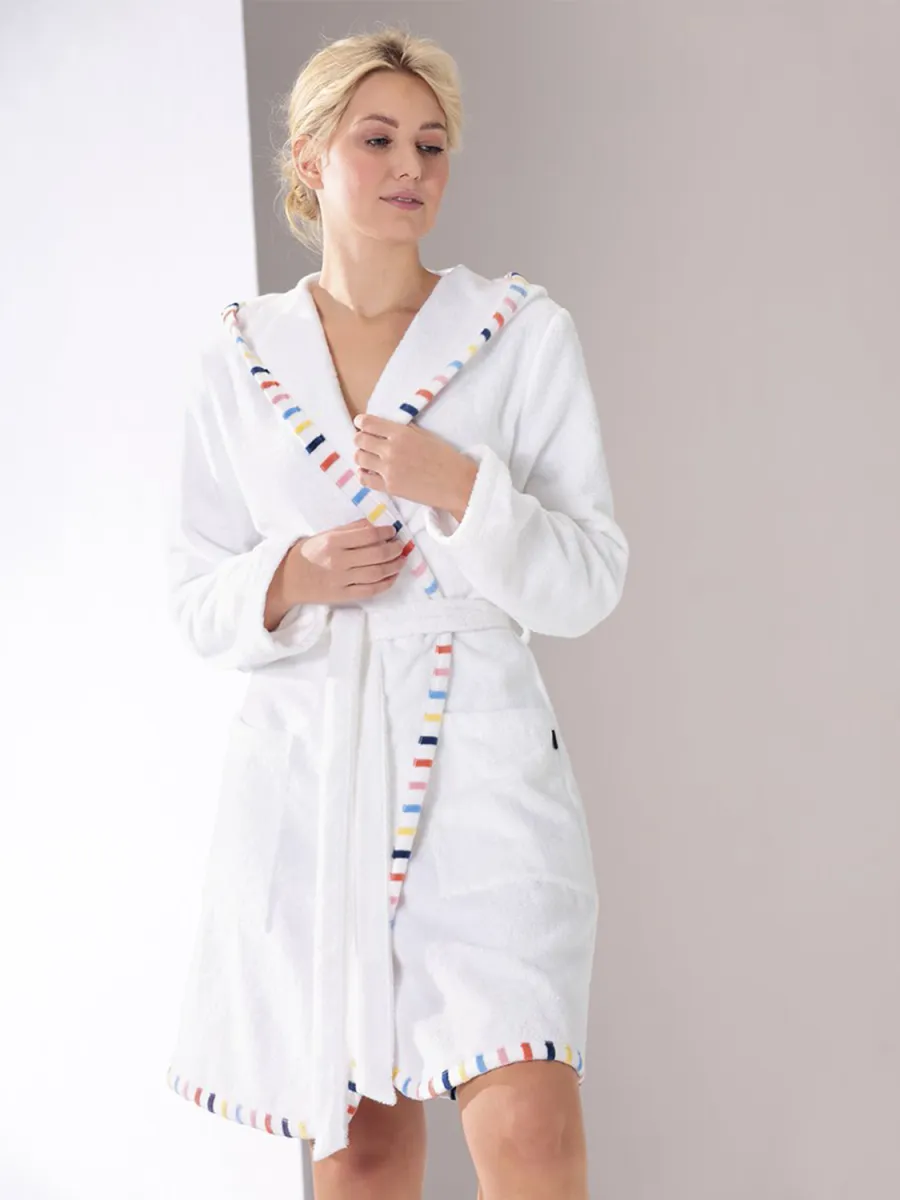 CAWÖ BADEKÅPE - WHITE MULTICOLOR