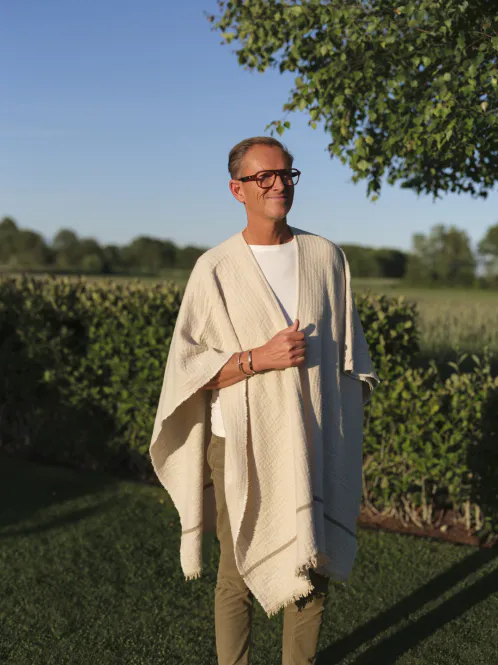 Hovedbilde HALVOR BAKKE CHAMONIX PONCHO - PURE CASHMERE