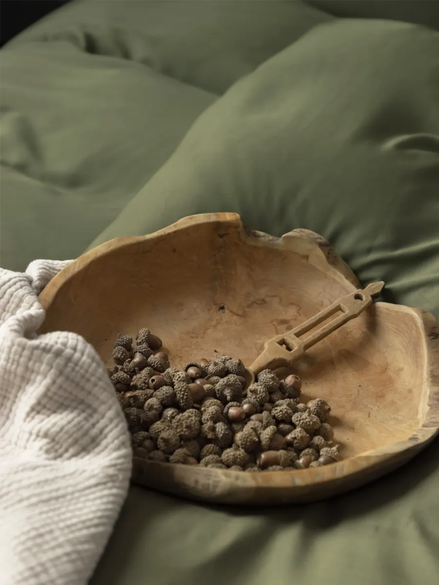 BORÅS COTTON BLISS SENGETØY - OLIVEN